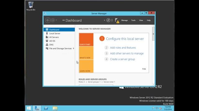 How to configure active directory domain services server 2012 r2 смотреть онлайн