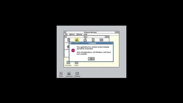 Обзор Windows 3 0 на VMware Player смотреть онлайн