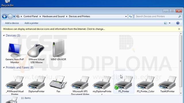 Update the printer PS_Printer driver. (Note: Don’t close the window). смотреть онлайн