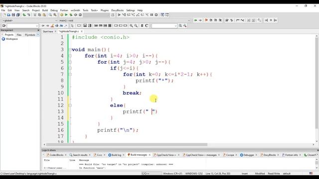Star pattern X | Timer Pattern | C language смотреть онлайн
