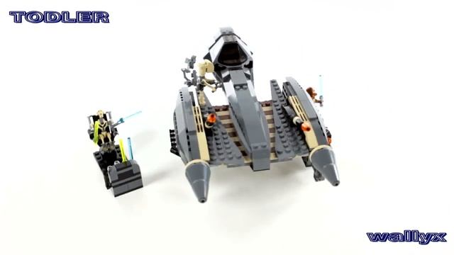 Lego 8095 Star Wars General Grievous Starfighter смотреть онлайн
