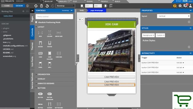 Intel XDK Camera Tutorial смотреть онлайн