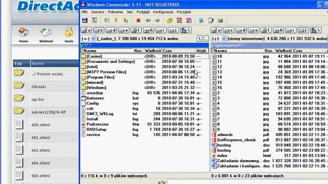 Logowanie na serwer ftp - przez panel i windows/total commander... смотреть онлайн