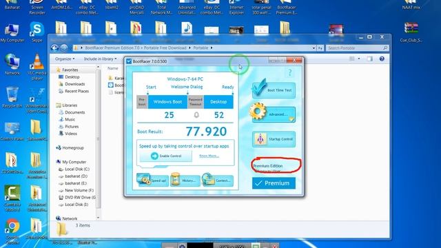 BootRacer Premium Edition 7.0 + Portable Free Download