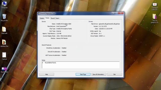 How to graphics card memory check in Laptop or PC on windows 7 смотреть онлайн