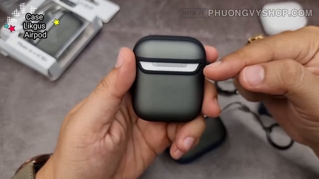 Case Airpod thương hiệu Likgus | nhựa mịn, mỏng, bền. смотреть онлайн