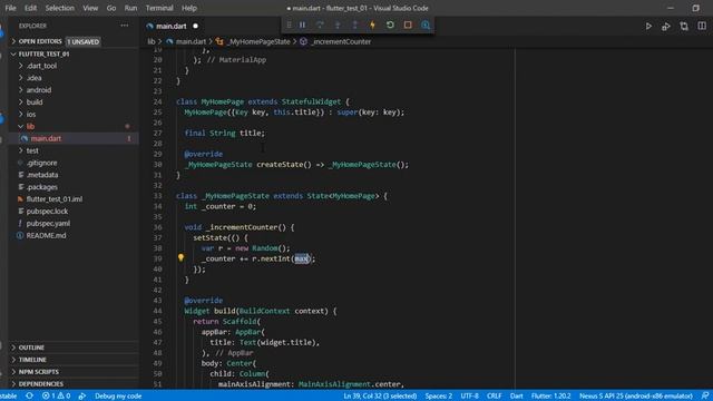 Flutter: Introduzione, creazione di un'app, considerazioni su Stateless e Stateful смотреть онлайн