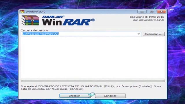 Como Descargar E Instalar Winrar 32 y 64 Bits 2017 смотреть онлайн