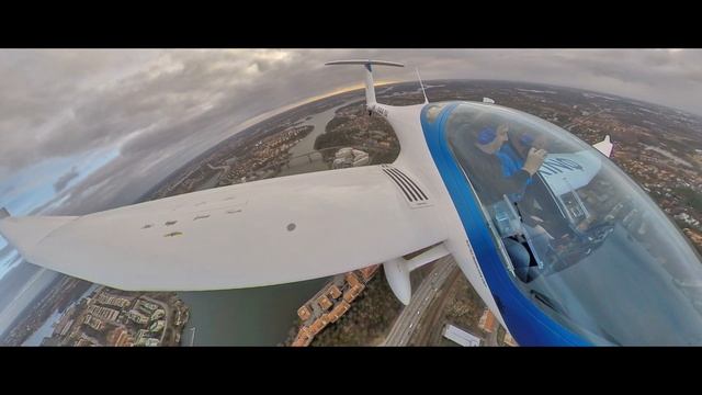 Electric Flight over Stockholm, Sweden 2020 Greenflyway test arena смотреть онлайн