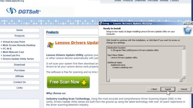 Lenovo Drivers Update Utility смотреть онлайн