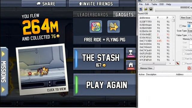 jetpack joyride coins hack on facebook смотреть онлайн