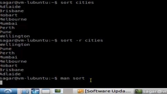 Sort command in Unix смотреть онлайн