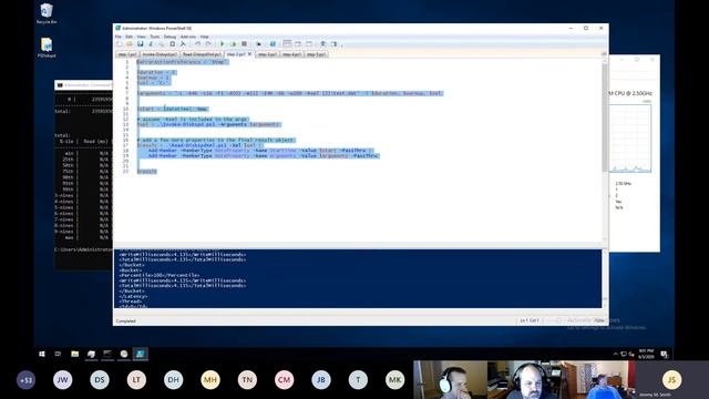 PowerShell Lightning Talk: Disk Speed Test on PowerShell with Jeremy Smith смотреть онлайн