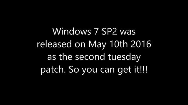 How to Get Windows 7 SP2! смотреть онлайн