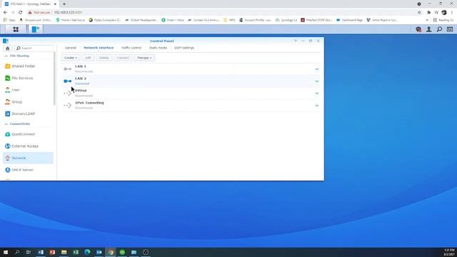 NAS CONFIGURE NETWORK INTERFACE смотреть онлайн