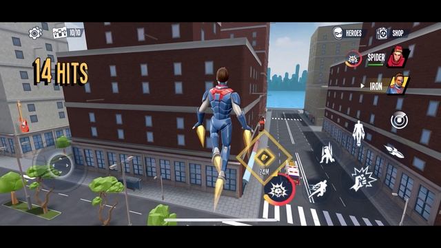 Spider Fighter 3 - Gameplay Walkthrough Part 7🔥(iOS,Android) смотреть онлайн