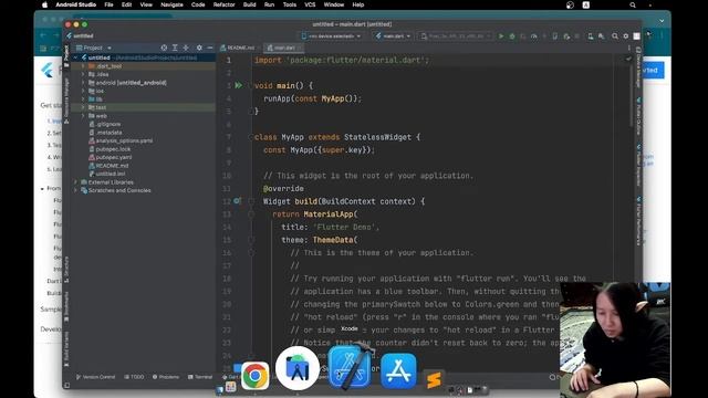 2022 AndroidStudioでFlutter【Mac】- 環境構築からエミュレーター起動まで - смотреть онлайн