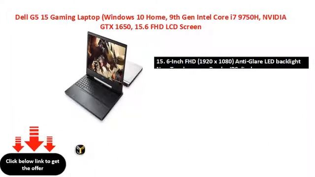 Dell G5 15 Gaming Laptop (Windows 10 Home, 9th Gen Intel Core i7 смотреть онлайн