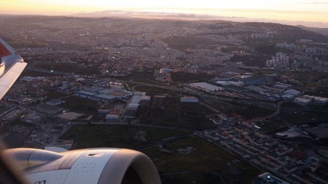 Climbing out of Lisbon at Sunset [4K] смотреть онлайн