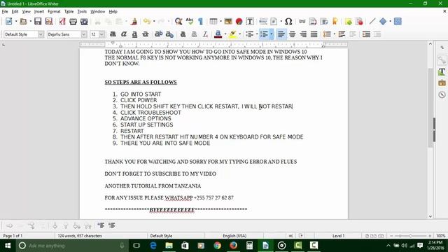 HOW TO GO INTO SAFE MODE ON WINDOWS 10 смотреть онлайн
