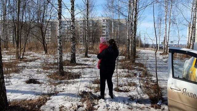 VLOG как прошел мой день 28.03.2021 г. шашлыки, прогулка в лесу с крестницей Дашей