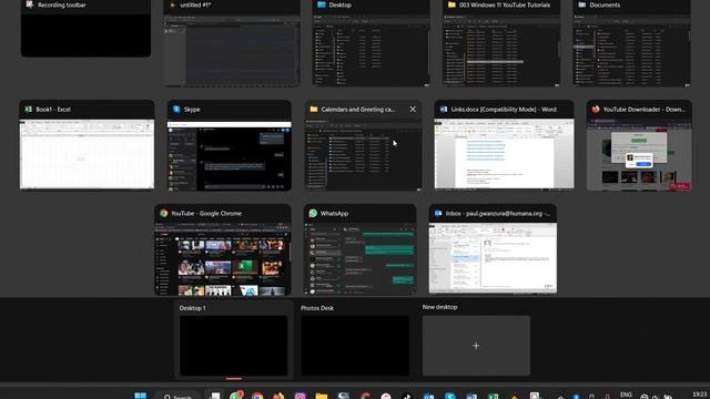 Learn How to Use Multiple Desktops in Windows 11 #tutorial #windows11 #windowstutorials #computer смотреть онлайн