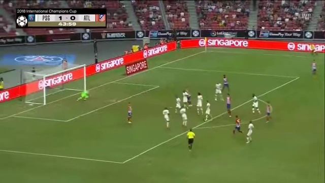 PSG vs Atletico Madrid Highlights 2018. Full-time score 3-2 смотреть онлайн