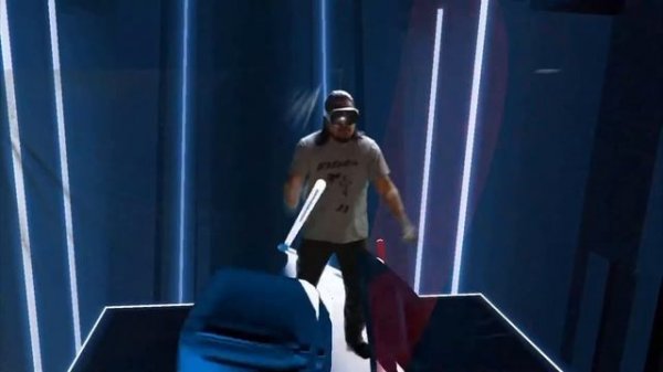 Beat Saber - Country Roads | Expert | Mixed Reality Capture | Oculus Quest 2