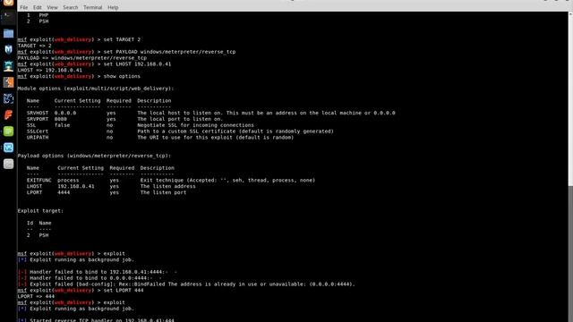 Kali Linux Windows 7 Hacking Web Delivery смотреть онлайн