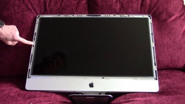 Tutorial How to remove screen on 2011 iMac 27"