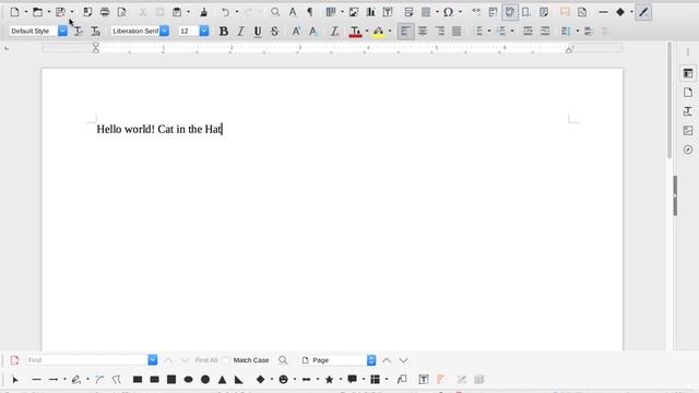 LibreOffice Writer: Save icon overview смотреть онлайн
