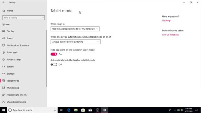 How To On or Off Tablet Mode in Laptop and Computer смотреть онлайн