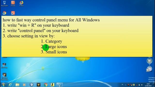 How To Fast Way To Control Panel Menu for All Windows смотреть онлайн