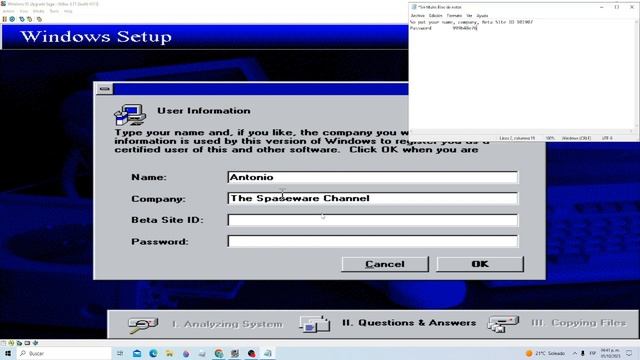 Upgrading from Windows 95 build 58s to 73f! смотреть онлайн