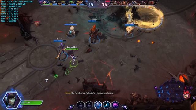 Heroes of the Storm | GTX 1070 | i5-6600K | 1080p Maxed Settings + 4K DSR смотреть онлайн
