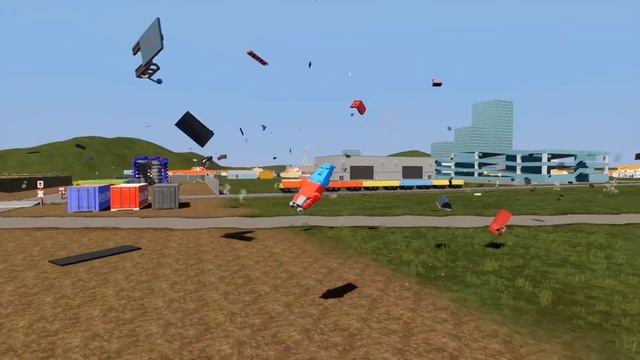 MASSIVE LEGO Train Wrecks #17 - Brick Rigs Gameplay - Lego Toy Destruction смотреть онлайн