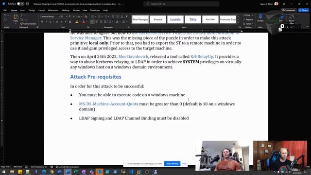 Threat Intel Flash Briefing - Kerberos Relaying to Local SYSTEM смотреть онлайн