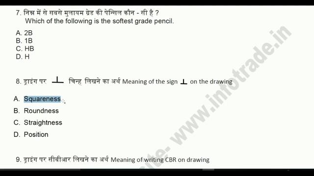 RRB ALP CBT-2 Engineering Drawing | MCQ Questions with Answer смотреть онлайн
