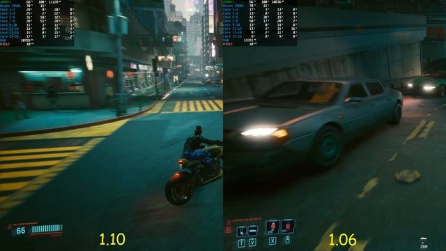 Patch 1.06 vs 1.10 - Cyberpunk 2077 (2020) 4K [ RayTracing, Max settings ] смотреть онлайн