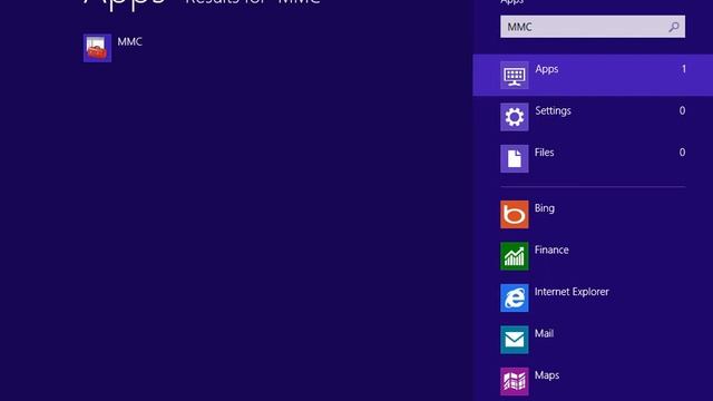 Windows 8.0 Professional - Access the Microsoft Management Console смотреть онлайн