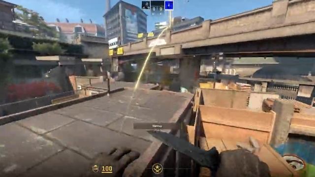 CS2 - Overpass - T Spawn to B Short smoke смотреть онлайн