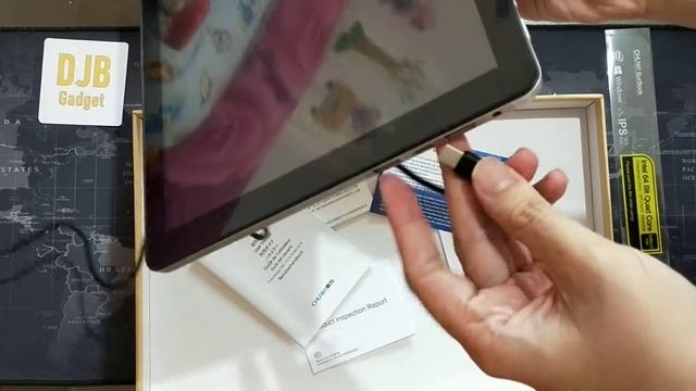 Unboxing Chuwi Surbook 2in1 tablet Windows 10 смотреть онлайн