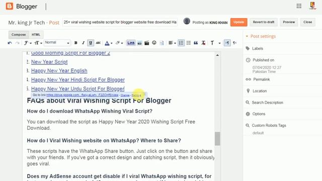How to add timer before downloading like URL shortener websites and earn more money in Hindi & Urdu смотреть онлайн