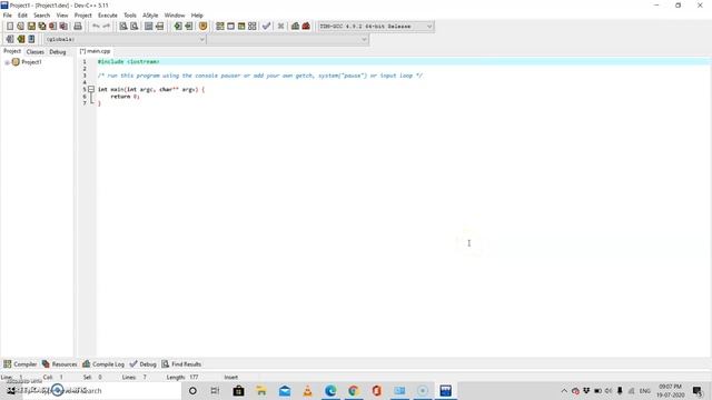 Dev C++ Installation on Windows 10 смотреть онлайн