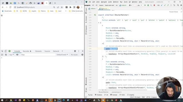 19 - Express middleware, chain of responsibility _ Back-end - Путь Самурая смотреть онлайн