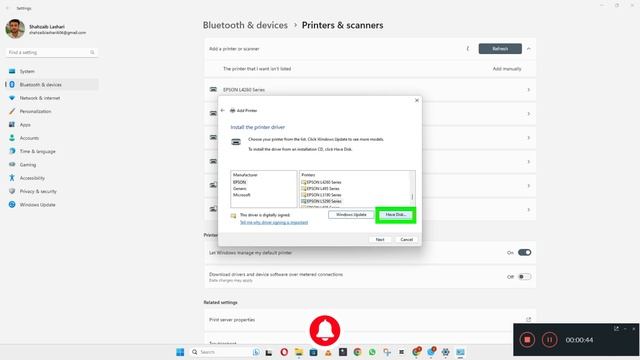How To Download & Install Epson L5590 Printer Driver in Windows 10/11 смотреть онлайн