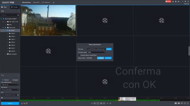 Dahua scaricare le registrazioni con Smartpss смотреть онлайн