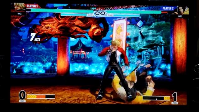 KOF XV 15 LOW END PC 60FPS ROCK vs GATO (Ultra Setting) смотреть онлайн