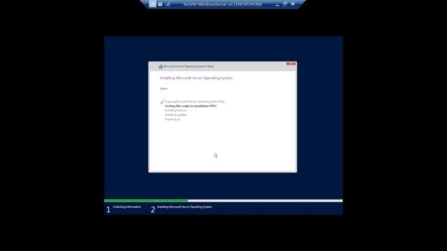 Installing Windows Server 2022 in a Hyper-V VM смотреть онлайн