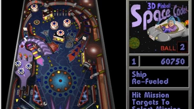 Windows 98 3D pinball space cadet смотреть онлайн